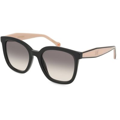 Carolina Herrera 0225/G/S Damen-Sonnenbrille Vollrand Quadratisch Acetat-Gestell, schwarz Carolina Herrera 0225/G/S Damen-Sonnenbrille Vollrand Quadratisch Acetat-Gestell, schwarz