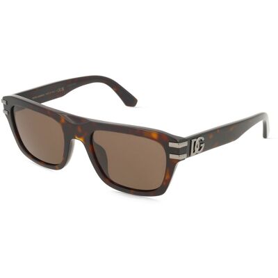 Dolce & Gabbana DG4496 Quadratische Braun Schildkröte Sonnenbrille Dolce & Gabbana DG4496 Quadratische Braun Schildkröte Sonnenbrille