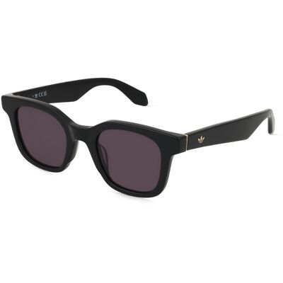 adidas Originals OR0109 Unisex-Sonnenbrille Vollrand Rund Acetat-Gestell, schwarz adidas Originals OR0109 Unisex-Sonnenbrille Vollrand Rund Acetat-Gestell, schwarz
