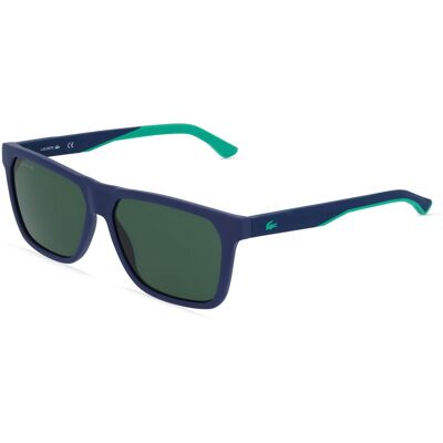 Lacoste L972S Herren-Sonnenbrille Vollrand Quadratisch Kunststoff-Gestell, blau Lacoste L972S Herren-Sonnenbrille Vollrand Quadratisch Kunststoff-Gestell, blau