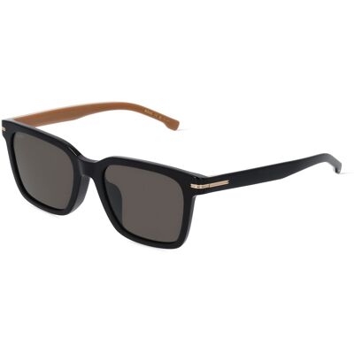 Hugo Boss Boss 1540/F/SK Herren-Sonnenbrille Vollrand Quadratisch Acetat-Gestell, schwarz Hugo Boss Boss 1540/F/SK Herren-Sonnenbrille Vollrand Quadratisch Acetat-Gestell, schwarz