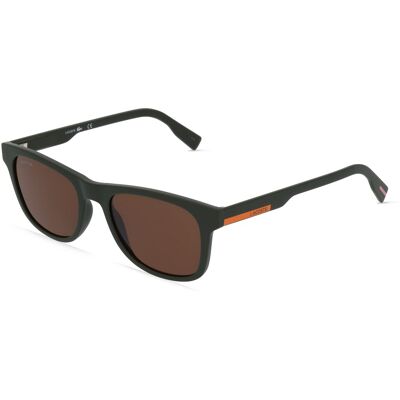 Lacoste L969S Herren-Sonnenbrille Vollrand Quadratisch Kunststoff-Gestell, Grün Lacoste L969S Herren-Sonnenbrille Vollrand Quadratisch Kunststoff-Gestell, Grün