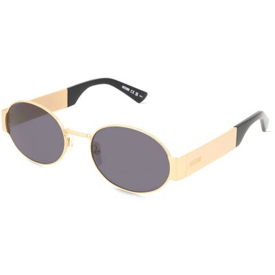 Love Moschino Moschino MOS185/S Unisex-Sonnenbrille Vollrand Oval Metall-Gestell, gold Love Moschino Moschino MOS185/S Unisex-Sonnenbrille Vollrand Oval Metall-Gestell, gold