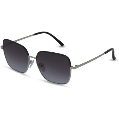 Fielmann BD 480 SUN FA Damen-Sonnenbrille Vollrand Quadratisch Edelstahl-Gestell, silber Fielmann BD 480 SUN FA Damen-Sonnenbrille Vollrand Quadratisch Edelstahl-Gestell, silber