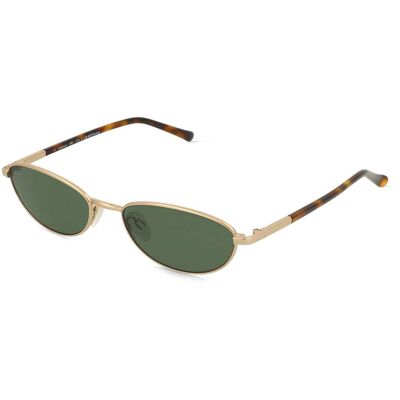 Fielmann MC 656 SUN FA MEL Damen-Sonnenbrille Vollrand Oval Edelstahl-Gestell, gold Fielmann MC 656 SUN FA MEL Damen-Sonnenbrille Vollrand Oval Edelstahl-Gestell, gold