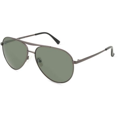 Fielmann BD 568 SUN CL TOM Herren-Sonnenbrille Vollrand Pilot Edelstahl-Gestell, grau Fielmann BD 568 SUN CL TOM Herren-Sonnenbrille Vollrand Pilot Edelstahl-Gestell, grau