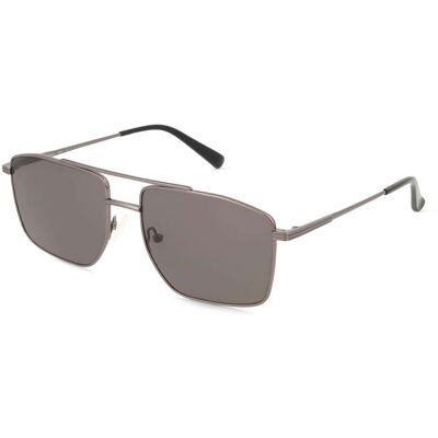 Fielmann BD 583 SUN FA BRIAN Herren-Sonnenbrille Vollrand Quadratisch Edelstahl-Gestell, grau Fielmann BD 583 SUN FA BRIAN Herren-Sonnenbrille Vollrand Quadratisch Edelstahl-Gestell, grau