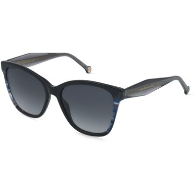 Carolina Herrera HER 0390/S Damen-Sonnenbrille Vollrand Butterfly Acetat-Gestell, schwarz Carolina Herrera HER 0390/S Damen-Sonnenbrille Vollrand Butterfly Acetat-Gestell, schwarz