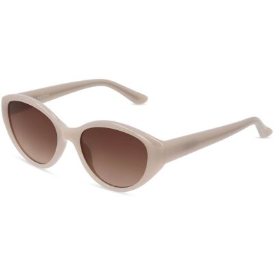 Fielmann MI 043 SUN FA Damen-Sonnenbrille Vollrand Butterfly Acetat-Gestell, beige Fielmann MI 043 SUN FA Damen-Sonnenbrille Vollrand Butterfly Acetat-Gestell, beige