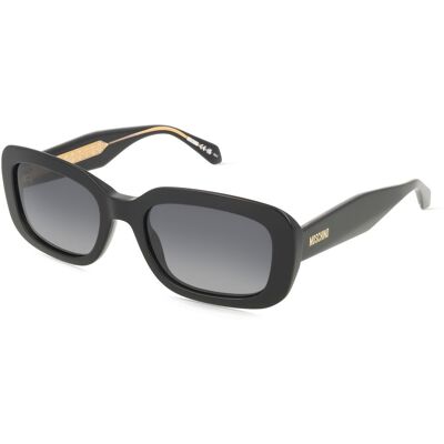 Love Moschino MOS199/S Damen-Sonnenbrille Vollrand Eckig Acetat-Gestell, schwarz Love Moschino MOS199/S Damen-Sonnenbrille Vollrand Eckig Acetat-Gestell, schwarz