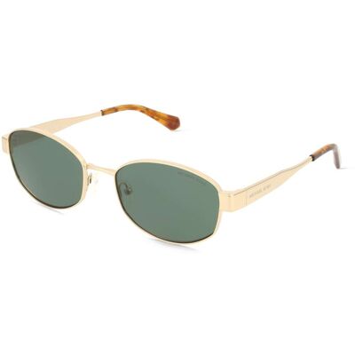 Michael Kors MK1161 MONTE CARLO Damen-Sonnenbrille Vollrand Oval Metall-Gestell, gold Michael Kors MK1161 MONTE CARLO Damen-Sonnenbrille Vollrand Oval Metall-Gestell, gold