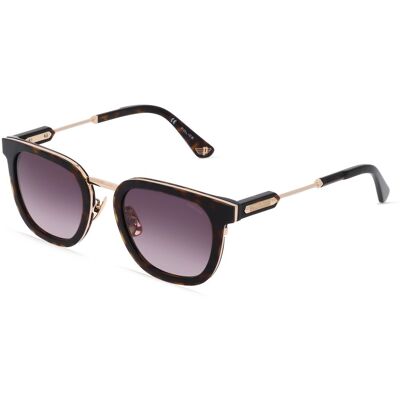 Police POISPLF19 Unisex-Sonnenbrille Vollrand Panto Metall-Gestell, gold Police POISPLF19 Unisex-Sonnenbrille Vollrand Panto Metall-Gestell, gold