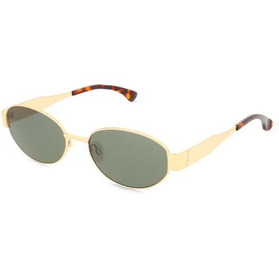 Fielmann BD 590 SUN FA NOVA Unisex-Sonnenbrille Vollrand Oval Edelstahl-Gestell, gold Fielmann BD 590 SUN FA NOVA Unisex-Sonnenbrille Vollrand Oval Edelstahl-Gestell, gold