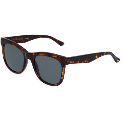 Fielmann ABC 072 SUN FA SASHA Unisex-Sonnenbrille Vollrand Quadratisch Acetat Spritzguss-Gestell, braun Fielmann ABC 072 SUN FA SASHA Unisex-Sonnenbrille Vollrand Quadratisch Acetat Spritzguss-Gestell, braun