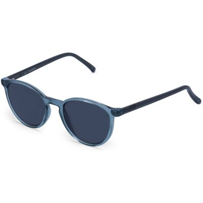 Fielmann JIL 010 SUN CL Jugend-Sonnenbrille Vollrand Oval Acetat-Gestell, blau Fielmann JIL 010 SUN CL Jugend-Sonnenbrille Vollrand Oval Acetat-Gestell, blau