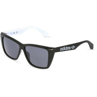 Adidas Originals OR0026 Unisex-Sonnenbrille Vollrand Quadratisch Kunststoff-Gestell, schwarz Adidas Originals OR0026 Unisex-Sonnenbrille Vollrand Quadratisch Kunststoff-Gestell, schwarz