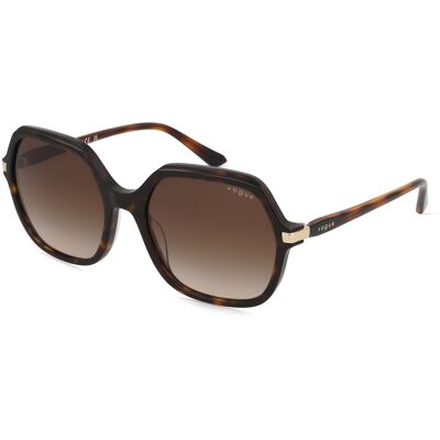 Vogue 0VO5561S Damen-Sonnenbrille Vollrand Quadratisch Acetat-Gestell, braun Vogue 0VO5561S Damen-Sonnenbrille Vollrand Quadratisch Acetat-Gestell, braun