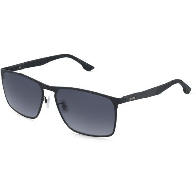 Hugo Boss BOSS 1913/G/S Herren-Sonnenbrille Vollrand Eckig Metall-Gestell, schwarz Hugo Boss BOSS 1913/G/S Herren-Sonnenbrille Vollrand Eckig Metall-Gestell, schwarz