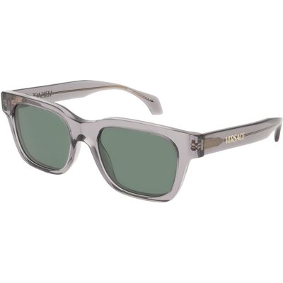 Versace VE4486 Herren-Sonnenbrille Vollrand Quadratisch Acetat-Gestell, grau Versace VE4486 Herren-Sonnenbrille Vollrand Quadratisch Acetat-Gestell, grau