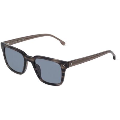 Lozza LOZSL4283 Herren-Sonnenbrille Vollrand Quadratisch Kunststoff-Gestell, grau Lozza LOZSL4283 Herren-Sonnenbrille Vollrand Quadratisch Kunststoff-Gestell, grau
