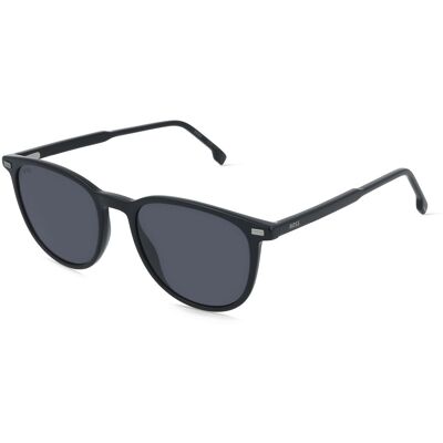 Hugo Boss BOSS 1881/S Herren-Sonnenbrille Vollrand Panto Acetat-Gestell, schwarz Hugo Boss BOSS 1881/S Herren-Sonnenbrille Vollrand Panto Acetat-Gestell, schwarz