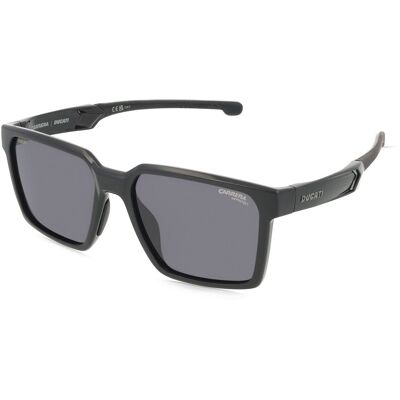 Carrera CARDUC 045/S Herren-Sonnenbrille Vollrand Eckig Kunststoff-Gestell, schwarz Carrera CARDUC 045/S Herren-Sonnenbrille Vollrand Eckig Kunststoff-Gestell, schwarz