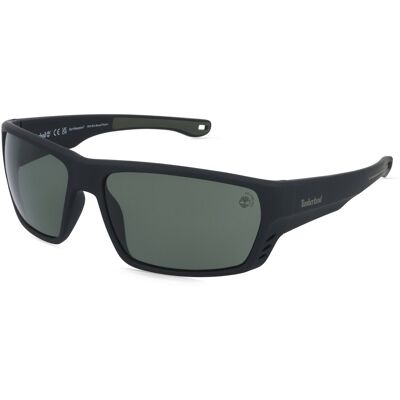 Timberland TB00002 Herren-Sonnenbrille Vollrand Eckig Kunststoff-Gestell, schwarz Timberland TB00002 Herren-Sonnenbrille Vollrand Eckig Kunststoff-Gestell, schwarz