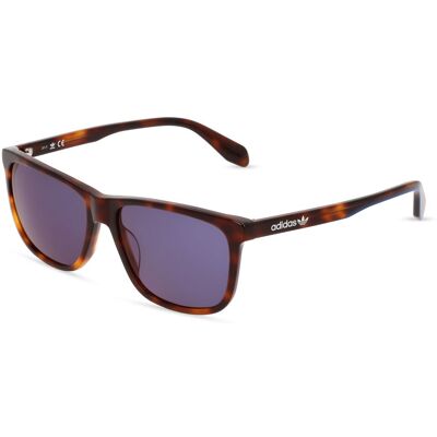 Adidas Originals OR0040 Unisex-Sonnenbrille Vollrand Quadratisch Kunststoff-Gestell, braun Adidas Originals OR0040 Unisex-Sonnenbrille Vollrand Quadratisch Kunststoff-Gestell, braun