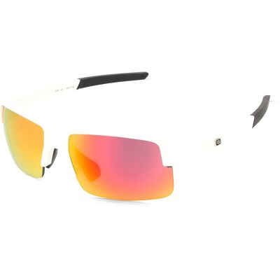 Rudy Project SP873869 SIRIUS Unisex-Sonnenbrille Halbrand Eckig Kunststoff-Gestell, weiß Rudy Project SP873869 SIRIUS Unisex-Sonnenbrille Halbrand Eckig Kunststoff-Gestell, weiß