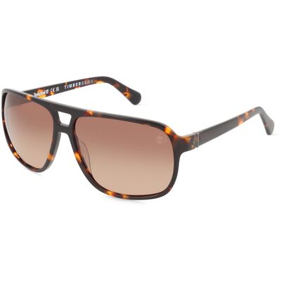 Timberland TB00031 Unisex-Sonnenbrille Vollrand Pilot Acetat-Gestell, braun Timberland TB00031 Unisex-Sonnenbrille Vollrand Pilot Acetat-Gestell, braun