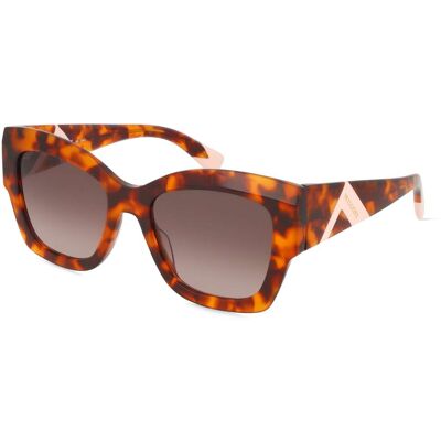 Missoni 0154/S Damen-Sonnenbrille Vollrand Quadratisch Acetat-Gestell, braun Missoni 0154/S Damen-Sonnenbrille Vollrand Quadratisch Acetat-Gestell, braun