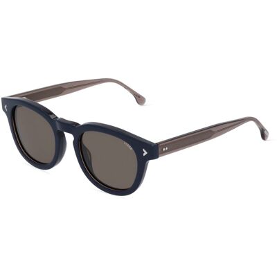 Lozza LOZSL4299 Unisex-Sonnenbrille Vollrand Panto Kunststoff-Gestell, blau Lozza LOZSL4299 Unisex-Sonnenbrille Vollrand Panto Kunststoff-Gestell, blau