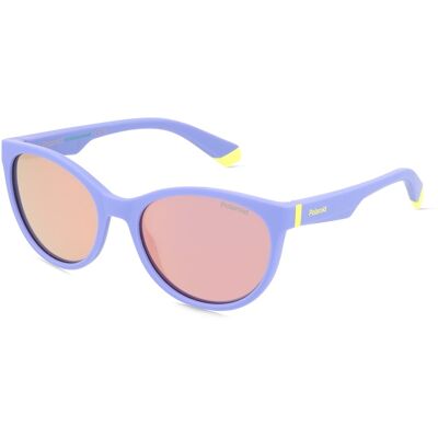 Polaroid PLD 8065/S Kinder-Sonnenbrille Vollrand Butterfly Kunststoff-Gestell, lila Polaroid PLD 8065/S Kinder-Sonnenbrille Vollrand Butterfly Kunststoff-Gestell, lila