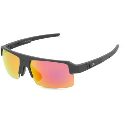 Rudy Project SP875206 SIRIUS Unisex-Sonnenbrille Halbrand Eckig Kunststoff-Gestell, schwarz Rudy Project SP875206 SIRIUS Unisex-Sonnenbrille Halbrand Eckig Kunststoff-Gestell, schwarz
