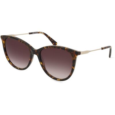Longchamp LO746S Unisex-Sonnenbrille Vollrand Butterfly Kunststoff-Gestell, braun Longchamp LO746S Unisex-Sonnenbrille Vollrand Butterfly Kunststoff-Gestell, braun