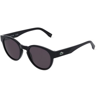 Lacoste L6000S Unisex-Sonnenbrille Vollrand Panto Kunststoff-Gestell, schwarz Lacoste L6000S Unisex-Sonnenbrille Vollrand Panto Kunststoff-Gestell, schwarz
