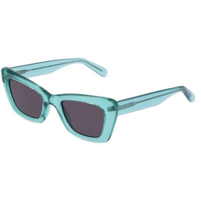 Fielmann OU 038 SUN FA BELLA Damen-Sonnenbrille Vollrand Butterfly Acetat Spritzguss-Gestell, grün Fielmann OU 038 SUN FA BELLA Damen-Sonnenbrille Vollrand Butterfly Acetat Spritzguss-Gestell, grün