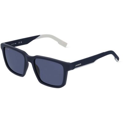 Lacoste L999S Herren-Sonnenbrille Vollrand Quadratisch Kunststoff-Gestell, blau Lacoste L999S Herren-Sonnenbrille Vollrand Quadratisch Kunststoff-Gestell, blau