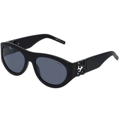 Hugo Boss Hugo HG 1254/S Herren-Sonnenbrille Vollrand Oval Acetat-Gestell, schwarz Hugo Boss Hugo HG 1254/S Herren-Sonnenbrille Vollrand Oval Acetat-Gestell, schwarz