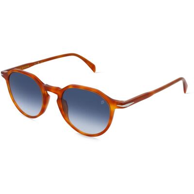 David Beckham DB 1217/S Herren-Sonnenbrille Vollrand Panto Acetat-Gestell, braun David Beckham DB 1217/S Herren-Sonnenbrille Vollrand Panto Acetat-Gestell, braun