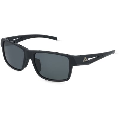 adidas SP0125 KLEON Herren-Sonnenbrille Vollrand Eckig Kunststoff-Gestell, schwarz adidas SP0125 KLEON Herren-Sonnenbrille Vollrand Eckig Kunststoff-Gestell, schwarz