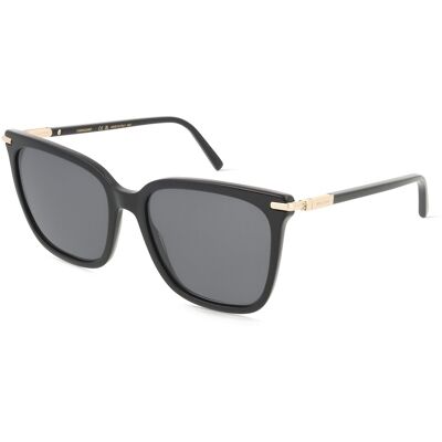 Ferragamo SF2037S Damen-Sonnenbrille Vollrand Butterfly Acetat-Gestell, schwarz Ferragamo SF2037S Damen-Sonnenbrille Vollrand Butterfly Acetat-Gestell, schwarz