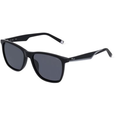 Fila FIASFI461 Unisex-Sonnenbrille Vollrand Quadratisch Kunststoff-Gestell, schwarz Fila FIASFI461 Unisex-Sonnenbrille Vollrand Quadratisch Kunststoff-Gestell, schwarz
