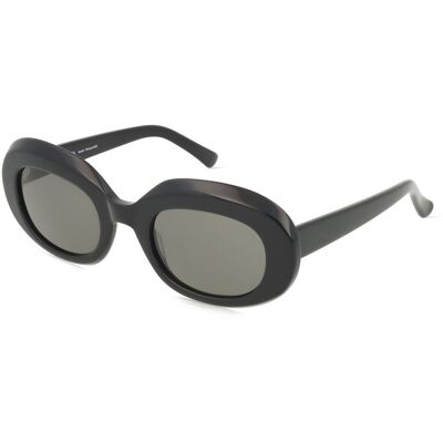 Fielmann MC 650 SUN FA LUCIA Damen-Sonnenbrille Vollrand Oval Acetat Extrudiert-Gestell, schwarz Fielmann MC 650 SUN FA LUCIA Damen-Sonnenbrille Vollrand Oval Acetat Extrudiert-Gestell, schwarz