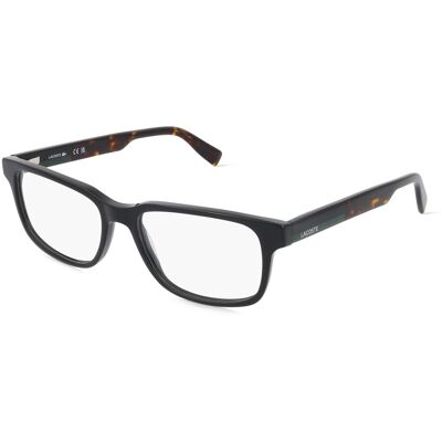 Lacoste L2910 Unisex-Brille inkl. Gläser Vollrand Quadratisch Acetat-Gestell 55/17/145, schwarz Lacoste L2910 Unisex-Brille inkl. Gläser Vollrand Quadratisch Acetat-Gestell 55/17/145, schwarz