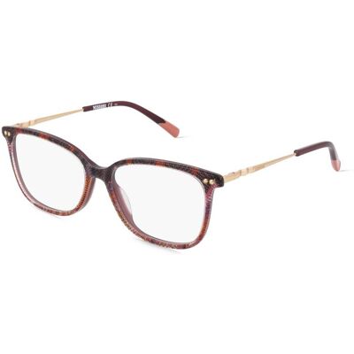Missoni Mis 0085 Rosa/Violett Rechteckige Brille Missoni Mis 0085 Rosa/Violett Rechteckige Brille