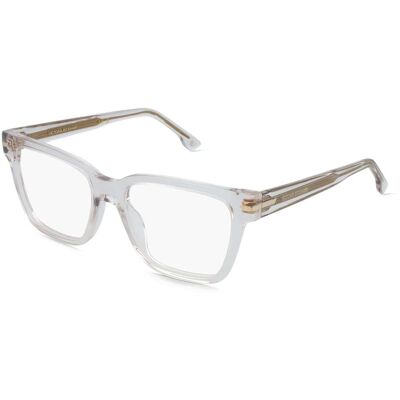 Victoria Beckham VB 1010 Damen-Brille inkl. Gläser Vollrand Quadratisch Acetat-Gestell 52/17/140, beige Victoria Beckham VB 1010 Damen-Brille inkl. Gläser Vollrand Quadratisch Acetat-Gestell 52/17/140, beige