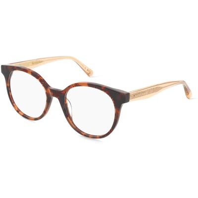 Scotch & Soda 3036 Unisex-Brille inkl. Gläser Vollrand Rund Acetat-Gestell 51/19/140, braun Scotch & Soda 3036 Unisex-Brille inkl. Gläser Vollrand Rund Acetat-Gestell 51/19/140, braun