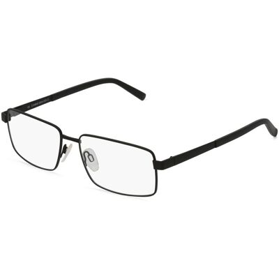 Fielmann CHARME 0834 FLEX CL Herren-Brille inkl. Gläser Vollrand Quadratisch Metall-Gestell 57/16/140, schwarz Fielmann CHARME 0834 FLEX CL Herren-Brille inkl. Gläser Vollrand Quadratisch Metall-Gestell 57/16/140, schwarz