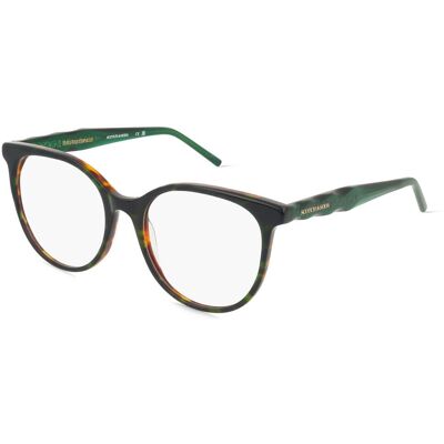Scotch & Soda 3031 Unisex-Brille inkl. Gläser Vollrand Panto Acetat-Gestell 51/17/140, grün Scotch & Soda 3031 Unisex-Brille inkl. Gläser Vollrand Panto Acetat-Gestell 51/17/140, grün